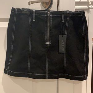 NWT- LF black mini skirt